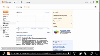 How to make new blog and how to added new post