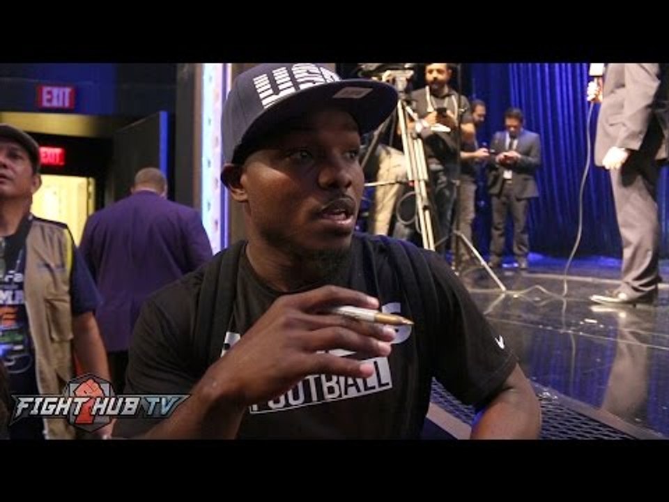 Timothy Bradley "Vargas looked super highly nervous...but stare downs dont win fights"