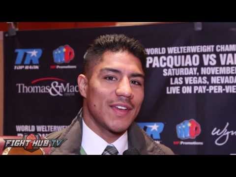 Jessie Vargas tells Pacquiao fans You're going to be saying Mayweather vs. Vargas after Sat night