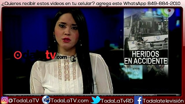 Autobús choca con una patana al menos 20 heridos-Noticias SIN-Video