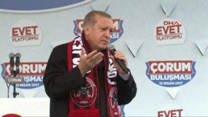 Çorum - Cumhurbaşkanı Erdoğan, Çorum Buluşmasında Konuştu 4