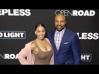 Gloria Govan and Derek Fisher "Sleepless" Premiere Red Carpet