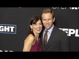 Perrey Reeves and Aaron Fox 