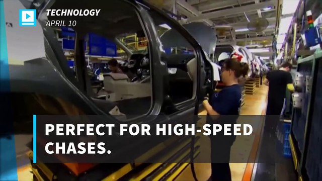 Ford builds hybrid police pursuit car for high-speed chases