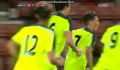 Harry Wilson Goal ( Pen ) Southampton u23s 2-2 Liverpool U23s - 10/04/17