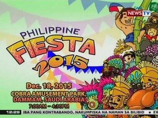 BT: Mikael Daez at Betong Sumaya, makikisaya sa PHL Fiesta 2015 sa Dammam, Saudi Arabia