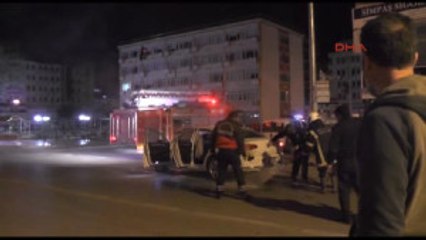 Mersin Yanan Otomobilden Esrar Çıktı