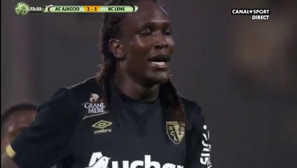 Habib Habibou Goal HD - AC Ajaccio 3-5 Lens - 10.04.2017 HD