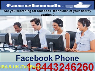 Get connect with Facebook technical support department in USA.
