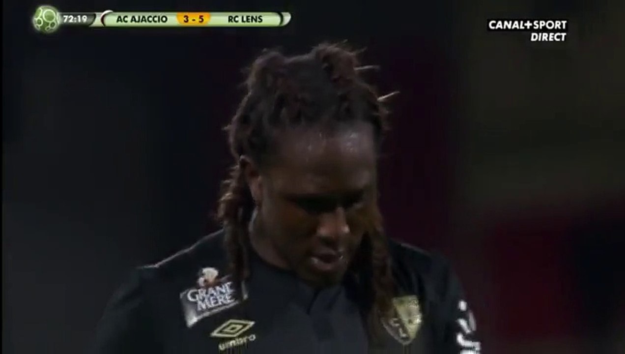 3-6 Mouhamadou Habib Habibou Goal  - AC Ajaccio 3-6 RC Lens 10.04.2017