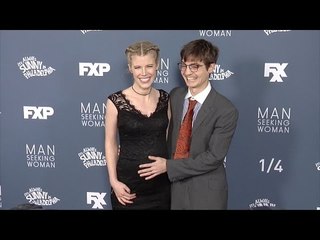 Simon Rich and Kathleen Hale FXX's "Man Seeking Woman (Season 3) Premiere Red Carpet