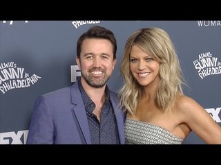 Rob McElhenney and Kaitlin Olson FXX's "Always Sunny" (Season 12) Premiere Red Carpet