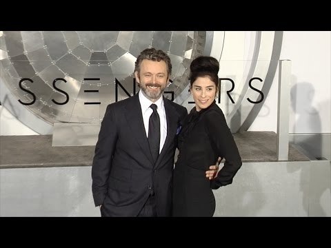 Michael Sheen and Sarah Silverman Passengers World Premiere Black Carpet