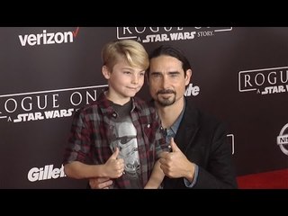 Kevin Richardson "Rogue One: A Star Wars Story" World Premiere Red Carpet