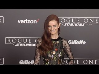 Lydia Hearst "Rogue One: A Star Wars Story" World Premiere Red Carpet