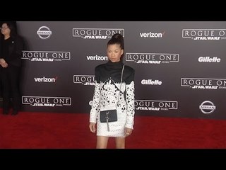 Storm Reid "Rogue One: A Star Wars Story" World Premiere Red Carpet