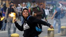 Caracas, un polvorín de protestas callejeras