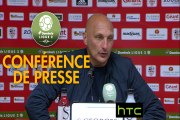 Conférence de presse AC Ajaccio - RC Lens (3-6) : Olivier PANTALONI (ACA) - Alain  CASANOVA (RCL) - 2016/2017