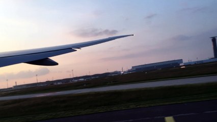 décollage de Roissy CDG