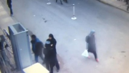 CCTV footage shows church explosion