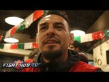 Robert Guerrero on if hes ever been hurt in a fight & hitting hard enough to make someone poop