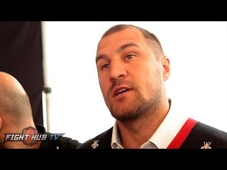 Sergey Kovalev "He cant KO ME! HE SLAPS LIKE A WOMAN WITH HIS PUNCHES!"