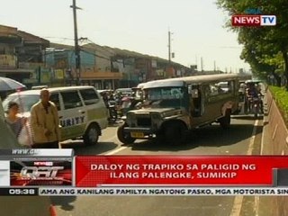 QRT: Daloy ng trapiko sa paligid ng ilang palengke, sumikip