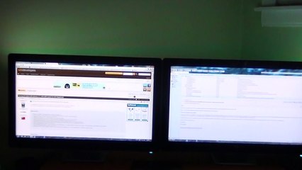 New workstation with multicolored backlighting LEDs