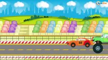Caricaturas de carros - La Grúa, Tractor y Camión - Coches infantiles | Carritos para niños