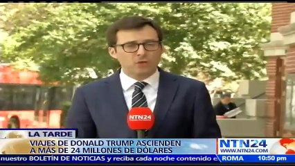 Donald Trump ha gastado en menos de tres meses cerca de 24 millones de dólares en seguridad y transporte personal