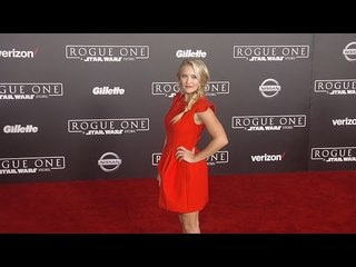 Emily Osment "Rogue One: A Star Wars Story" World Premiere Red Carpet