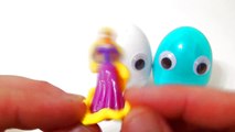 Rapunzel Kids Egg Mashs Surprise Videos For Children Kinder Colors funny toys