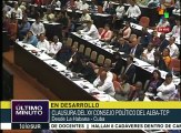 ALBA-TCP ratifica apoyo a Venezuela y declara a AL zona de paz