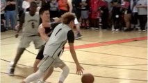 LaMelo Ball Drops 38 in First AAU Game, Gets BENCH by His Own Dad!