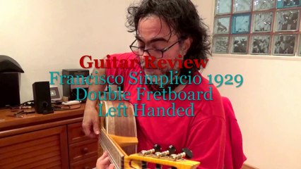 Left handed Andalusian Simplicio 1929 New Flamenco Guitars (zero fret and double fret-board) Spain