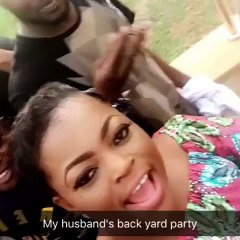 Check Out Funke Akindele's Mansion Backyard