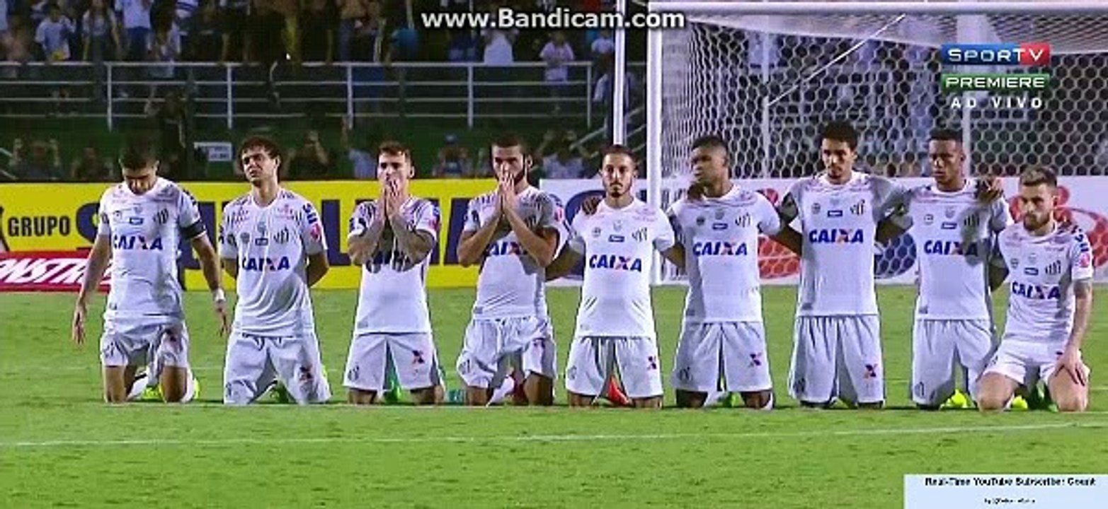 PENALTIS SANTOS 4X5 PONTE PRETA QUARTAS DE FINAL PAULISTA 2017