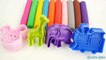 Learn Colors Play Doh Animal Giraffe Fun and Creative for Kids Foam
