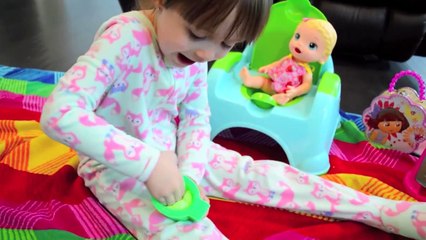 Bad Baby Bloody Tooth Makeup Fail Compilation- Toy Freaks