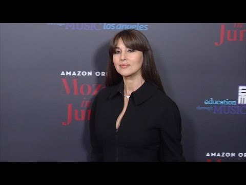 Monica Bellucci Mozart in the Jungle Season 3 Premiere Red Carpet