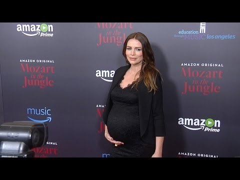 Saffron Burrows Mozart in the Jungle Season 3 Premiere Red Carpet