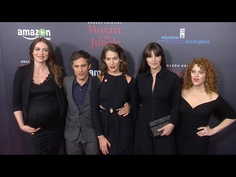 Mozart in the Jungle Season 3 Premiere Gael Garcia Bernal, Monica Bellucci, Lola Kirke