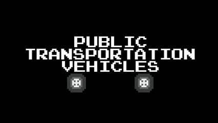 Public Transportation Vehicles - Trains, Buses, Boat - Th