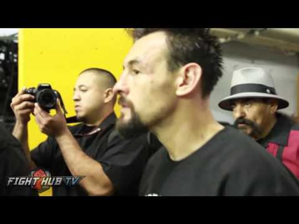 Robert Guerrero "Hopefully Garcia wants the fight now. (Peralta)He told me I won"