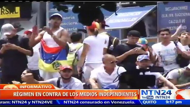 Régimen de Nicolás Maduro censura dos medios de comunicación digitales que cubrían las protestas antigubernamentales
