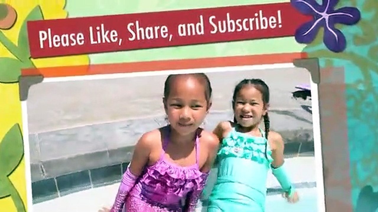 Live Mermaids Swimming In Our Pool! Family Fun Fin Mermaid Tail Pool Time-AtjvXQC3lrM