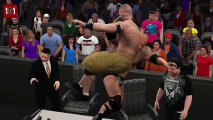 Annihilating Announce Table Attacks- WWE 2K15 Top 10