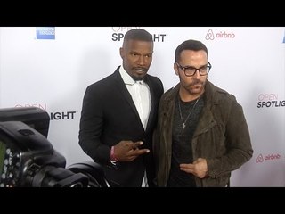 Jamie Foxx & Jeremy Piven 3rd Annual “Airbnb Open Spotlight” Red Carpet