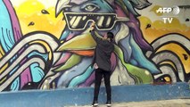 Taggers' delight: Vietnam city turns into graffiti canvas