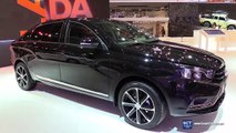 2016 Lada Vesta Signature - Exterior and Interior Walkaround - 2016 Moscow Aut